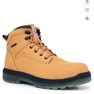 Brahma Women's Tan and Black Boots